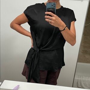 Micheal Kors  Elegant Black Women's Top